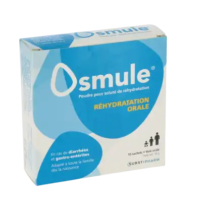 Osmule Pdr Sol Buv Réhydratation 10sach/5,6g à ERSTEIN