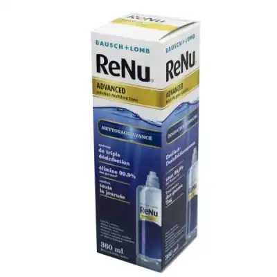 Renu Advenced Solution Lentille Multifonction Fl/360ml à Ondres