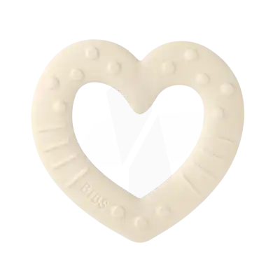 Anneau de Dentition Baby Bitie Heart Ivory