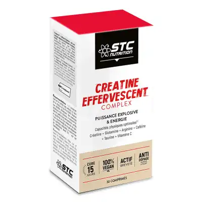 Stc Nutrition Creatine Effervescent Complex Comprimés Effervescents B/30 à LORMONT