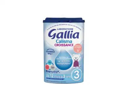 Gallia Calisma Croissance Lait En Poudre B/800g à GRENOBLE