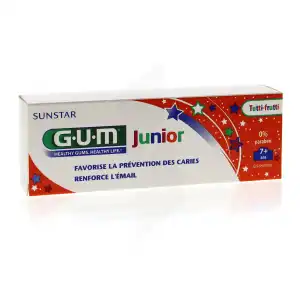 Gum Junior Dentifrice, Tube 50 Ml à Farebersviller
