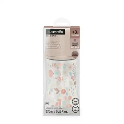 SUAVINEX BIBERON 240ML TETINE SXPROM ROSE