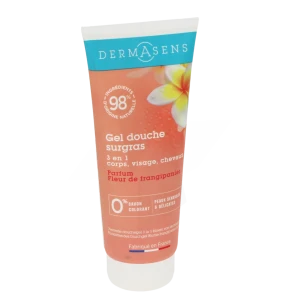 Dermasens Gel Douche Surgras 3 En 1 Fleur De Frangipanier T/200ml