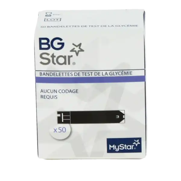 Mystar Bgstar Bandelette Réactive B/50