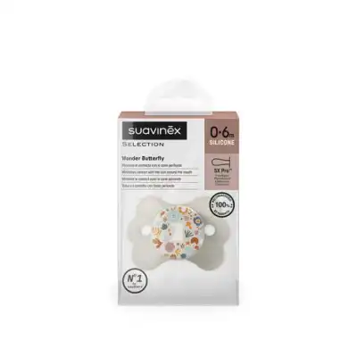 SUAVINEX SUCETTE SYMET SX PRO 0/6 M BEIGE
