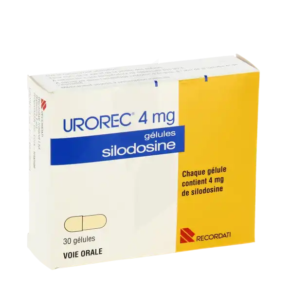 Urorec 4 Mg, Gélule