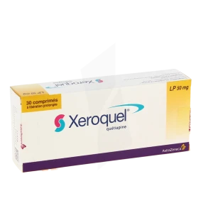 Xeroquel Lp 50 Mg, Comprimé à Libération Prolongée