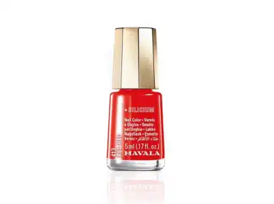 Mavala Mini Color Vernis à Ongles Silicium Vibe Red Red Fl/5ml à VILLENEUVE-LOUBET