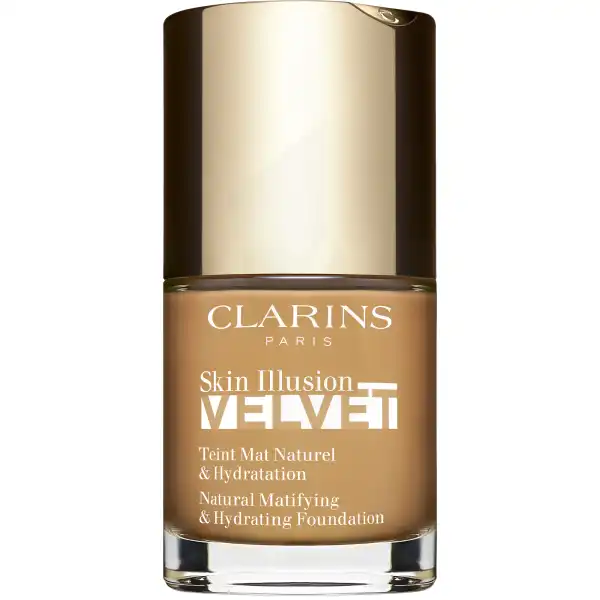 Clarins Skin Illusion Velvet Fond De Teint Mat Naturel & Hydratation 114n Cappuccino 30ml