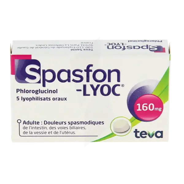 Spasfon Lyoc 160 Mg, Lyophilisat Oral