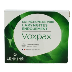 Voxpax, Comprimé à Croquer