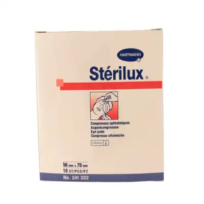 Stérilux® Compresses Oculaires Boîte De 10 à Fargues-  Saint Hilaire
