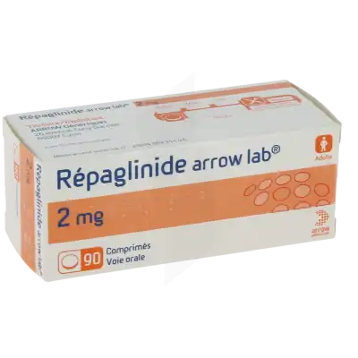 REPAGLINIDE ARROW LAB 2 mg, comprimé