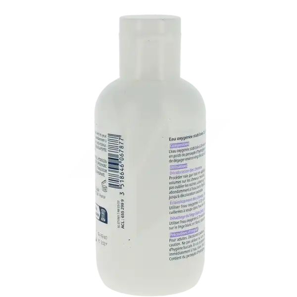Eau Oxygenee 20 Volumes Gilbert 125ml