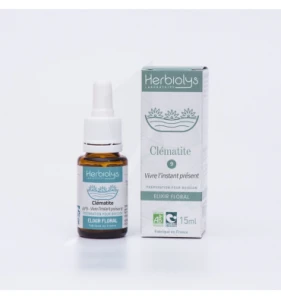 Herbiolys Elixir Floral Clématite N°9 15ml Bio - Clematis Vitalba
