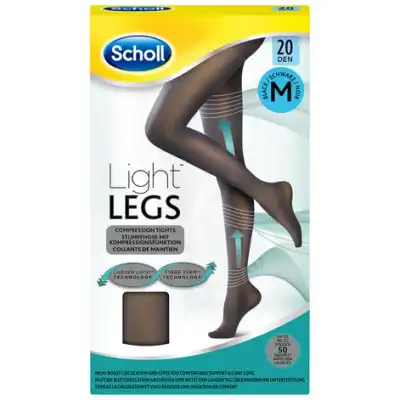 Scholl Light Legs™ Collants 20d Noir S à Saint-Médard-en-Jalles