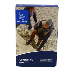 Venoflex Fast 2 Chaussette Laine Homme Noir Taille 2n