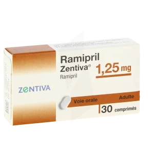 Ramipril Zentiva 1,25 Mg, Comprimé