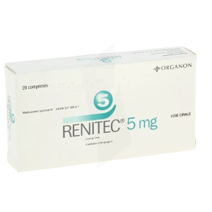 Renitec 5 Mg, Comprimé