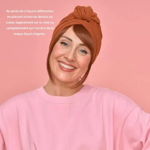 Les Franjynes Bonnet Baby Doll Rust Rouille