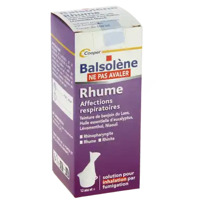 Balsolene, Solution Pour Inhalation Par Fumigation à CUISERY