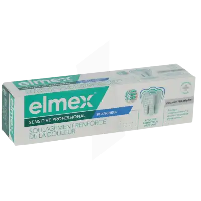 Elmex Sensitive Professional Blancheur Dentifrice T/75ml à Tarbes