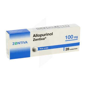 Allopurinol Zentiva 100 Mg, Comprimé