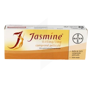 Jasmine 0,03 Mg/3 Mg, Comprimé Pelliculé