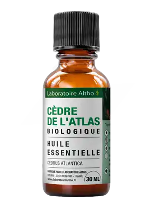 Laboratoire Altho Huile Essentielle Cèdre Bio 30ml