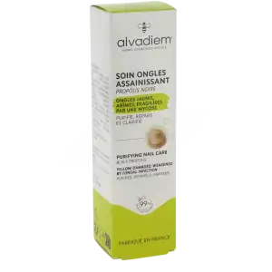 Alvadiem Soin Assainissant Ongles à La Propolis Noire T Pinceau/10ml à Charmes