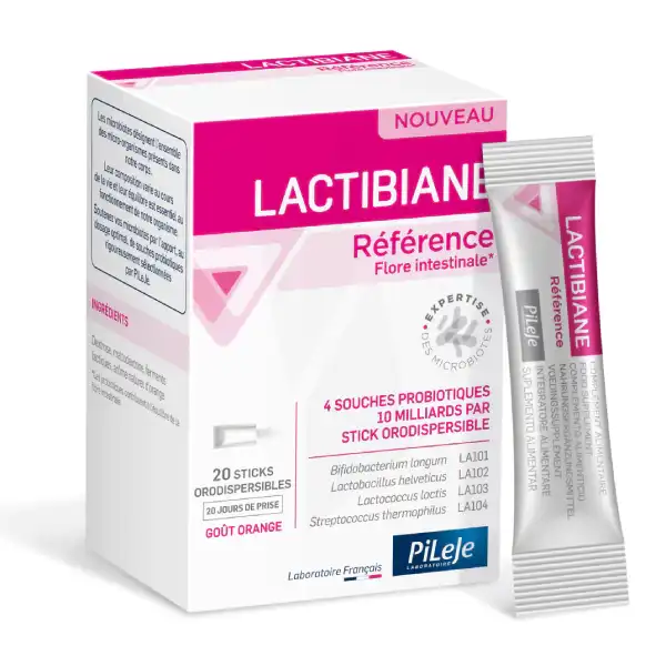 Lactibiane Reference Stick Orodispersible Orange B/20