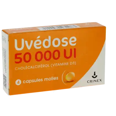UVEDOSE 50 000 UI, capsule molle