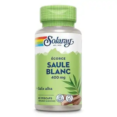 Solaray Saule Blanc 400mg Capsules Végétales B/60 à Libourne
