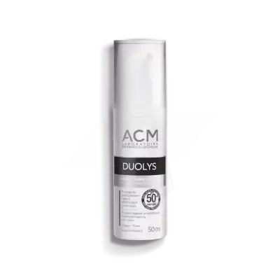 Acm Duolys Ecran Solaire Spf50+ Crème Anti-âge Fl/50ml à Lacanau