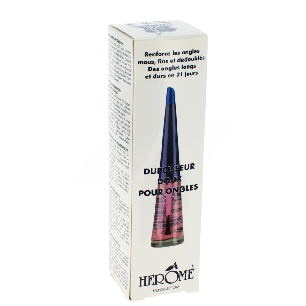 Herome Vernis à Ongles Durcisseur Doux Fl/10ml