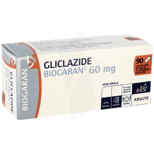 Gliclazide Biogaran 60 Mg, Comprimé Sécable à Libération Modifiée