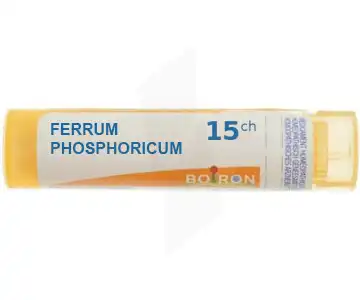 Boiron FERRUM PHOSPHORICUM 15CH Granules Tube de 4g