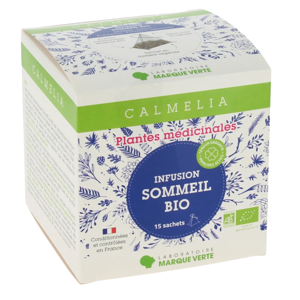 Calmelia Tis Infusion Sommeil Bio 15