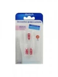 Inava - Recharges Brossettes Interdentaires 1,9mm Rouge, 3 Recharges