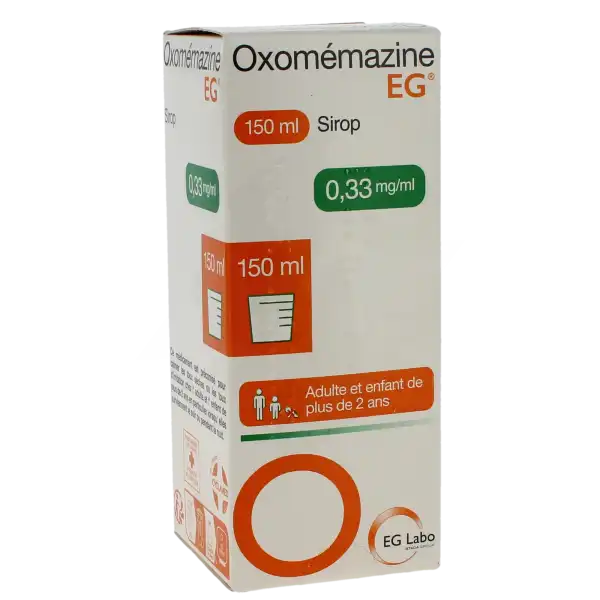 Oxomemazine Eg 0,33 Mg/ml, Sirop
