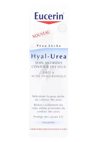 Hyal-urea Soin Antirides Yeux Eucerin 15ml