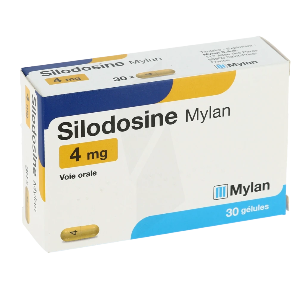 Silodosine Viatris 4 Mg, Gélule