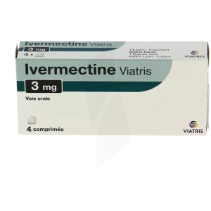 Ivermectine Viatris 3 Mg, Comprimé