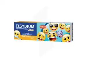 Elgydium Emoji Gel Dentifrice Tutti Frutti 7/12ans T/50ml à BIGANOS