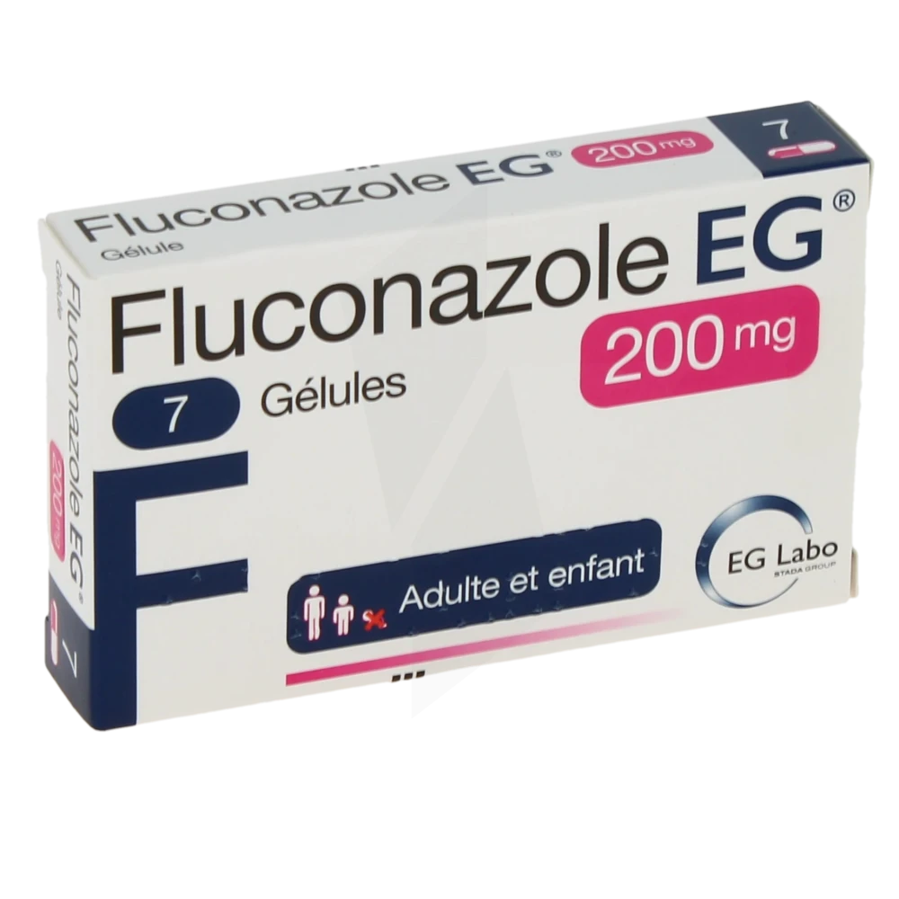 Fluconazole Eg 200 Mg, Gélule