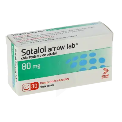Sotalol Arrow Lab 80 Mg, Comprimé Sécable à ROMORANTIN-LANTHENAY