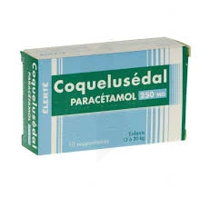 Coquelusedal Paracetamol 250 Mg, Suppositoire