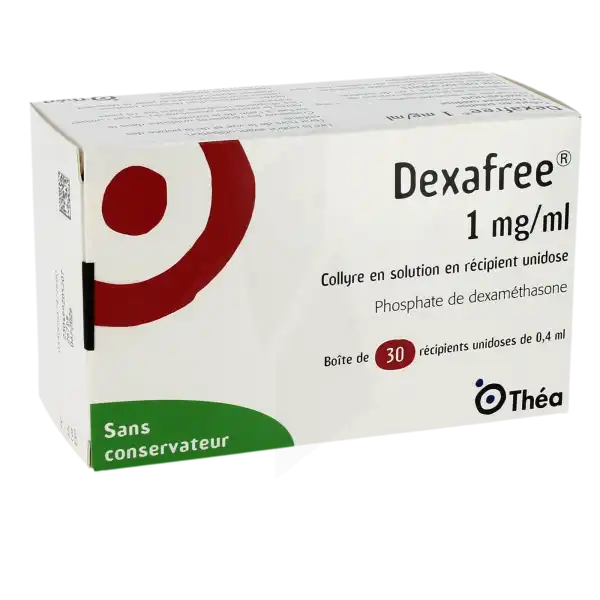 Dexafree 1 Mg/ml, Collyre En Solution En Récipient Unidose