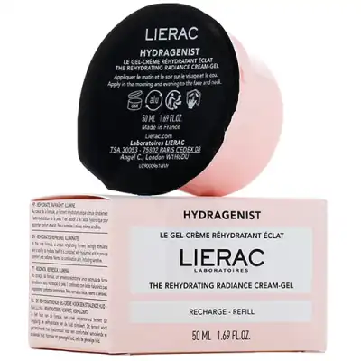 Liérac Hydragenist Gel Crème Réhydratant Éclat Recharge/50ml à PARIS